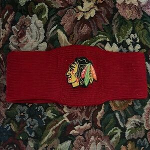 Vintage chicago blackhawks headband